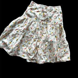 Cat & Jack Skirt Floral Size 6